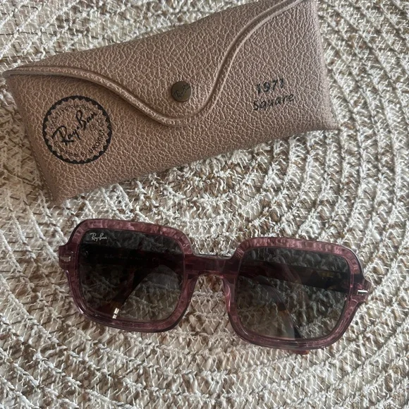 Ray-Ban square tortoise sunglasses - Picture 5 of 5